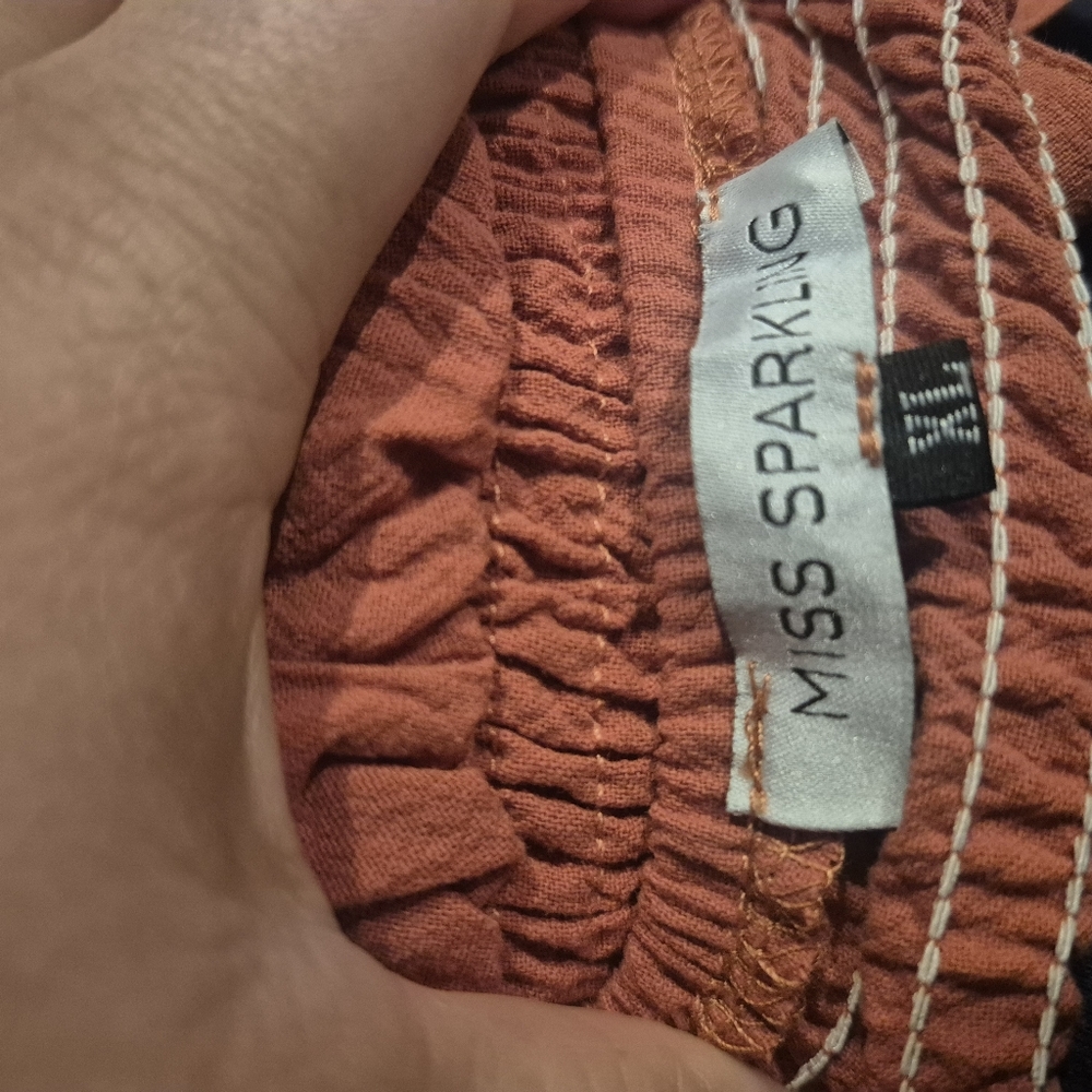 Women's Rust Color 2pc Outfit - Picture 7 of 7